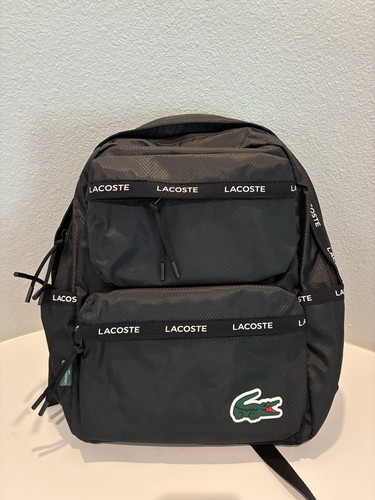 Lacoste school backpack - lacoste,