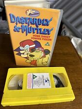 DASTARDLY & AND MUTTLEY - VHS VIDEO - BARNSTORMERS - HANNA BARBERA YELLOW  TAPE