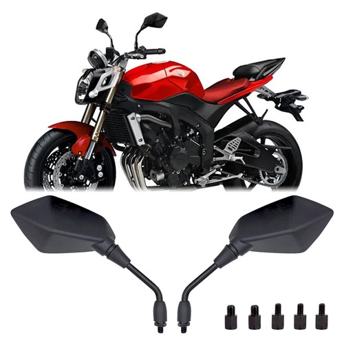 Motorcycle side mirrors - mirrors, wing