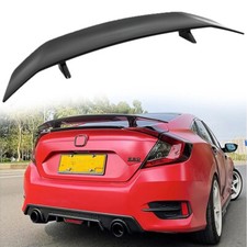 46" GT Gloss Black Style Car Rear Trunk Lip Spoiler Roof Wing For Honda Civic