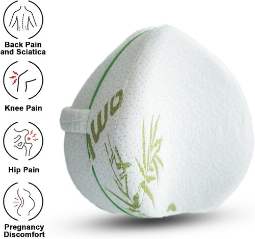 Bamboo cover memory foam leg - memory,