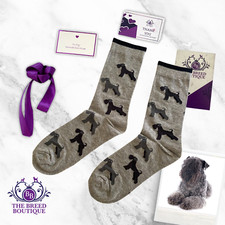 KERRY BLUE TERRIER SOCKS FUN