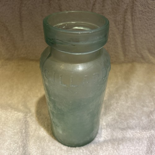 Vintage green jar gillard co - vintage, &