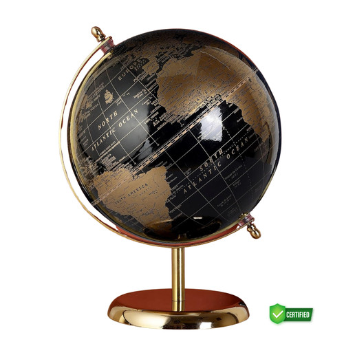 Rotating world globe inch - world,