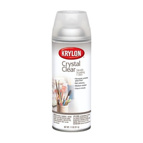 Krylon crystal clear - clear, acrylic