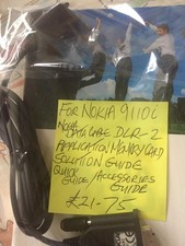 NOKIA 9110i COMMUNICATOR INSTRUCTION MANUAL + CARD-BOARD BOX ONLY, AS PICTURED