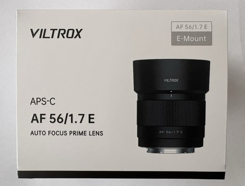Viltrox 56mm 7 - f/1.7, e