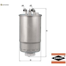 FUEL FILTER KL 568 FOR