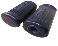 PAIR VINCENT HRD RAPIDE BLACK SHADOW V TWIN 1000cc FOOTREST RUBBER