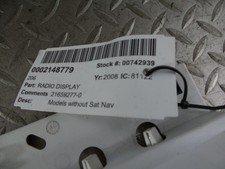 PEUGEOT 206 RADIO