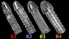 Men Power  Thorn Dotted Ribbed Last Long Delay Aid Thickening Reusable Condoms