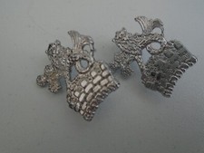 OBSOLETE POLICE  COLLAR BADGES York and North East Yorkshire (Pair)