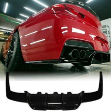 GLOSSY BLACK Rear Bumper