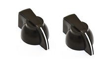 2x BLACK RETRO CHICKEN HEAD