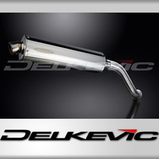 HONDA VFR750 1994-1997 HI LEVEL 450mm OVAL STAINLESS BSAU SILENCER EXHAUST KIT