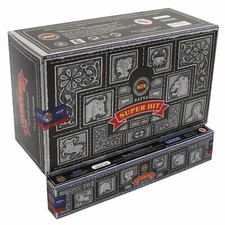 Satya Sai Baba Nag Champ Super Hit Incense Sticks 12 Packs -Full Sealed Box