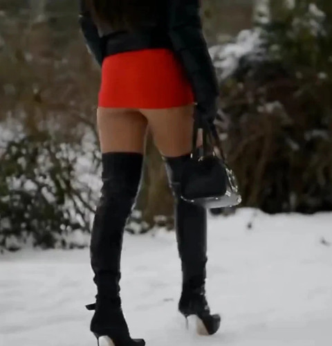 Red micro mini skirt womens - red,