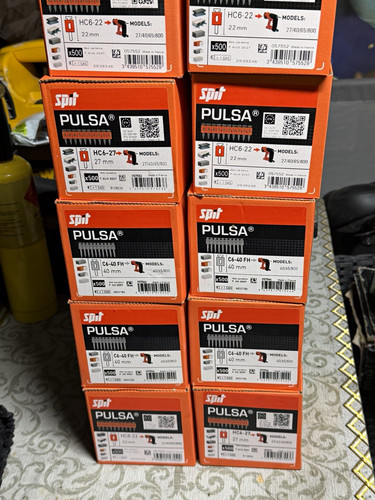 Spit pulsa nail gun nails - nails, 22mm