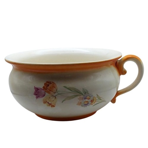 Coronet ware floral chamber - ware,