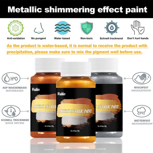 Wadities metallic acrylic - metallic,