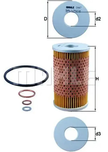 Oil filter insert - filter,