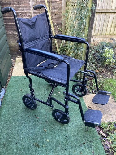 Wheelchair transport foldaway