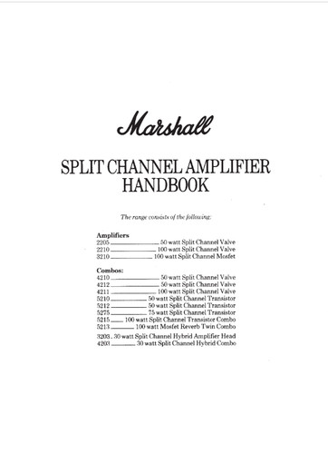 Jcm 800 2205 - 800, channel