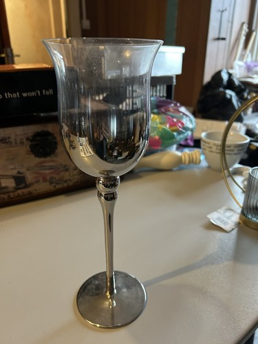 Goblet glass candle - goblet,