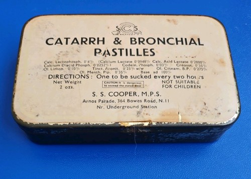 Vintage catarrh bronchial - vintage,