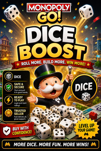 Monopoly mogo dice - mogo, boost
