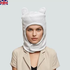 Unisex Adventure Time Finn Hats  Cosplay Costume Cap 2025 Fancy Dress 