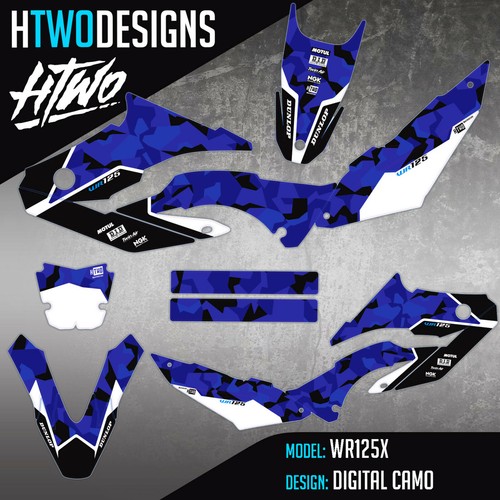 Wr125x graphic kit stickers - wr125x,