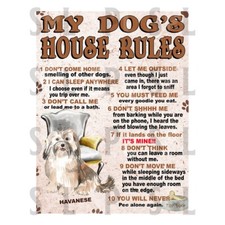 Havanese My Dog's House Rules