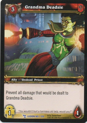 World warcraft ccg march - ccg,