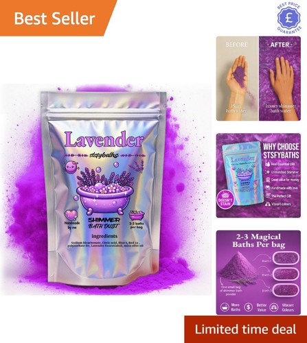 Luxurious lavender shimmer - luxurious,