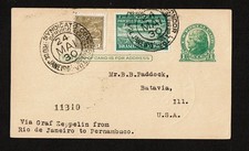 1930 GRAF ZEPPELIN POSTAL CARD