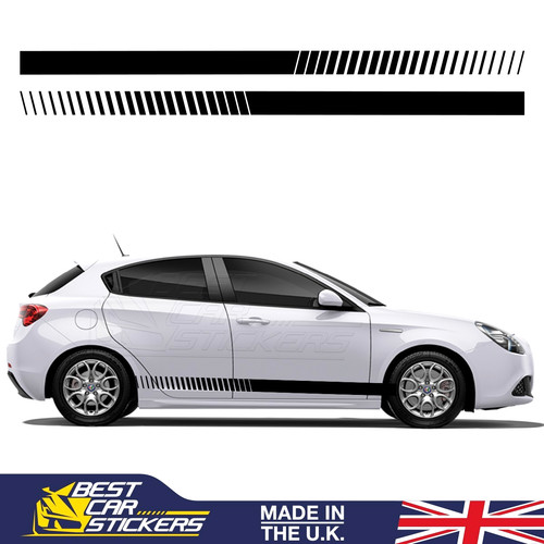 Stickers for alfa - romeo, side