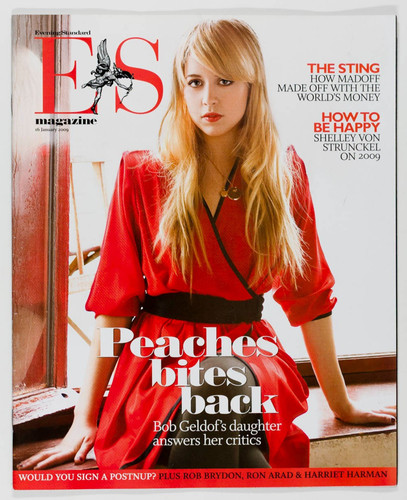 Peaches geldof bob rob brydon - geldof,