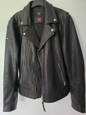 Superdry Leather Jacket Men's