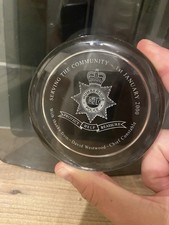 Humberside Police Paperweight