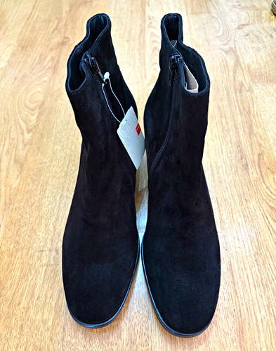 Högl women black suede - black,