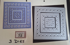 DECORATIVE CUT OUT SQUARE DIES