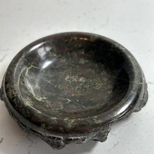 Red and Green Cornish Serpentine Stone Small Dish