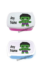 Personalised Hulk Kids lunch