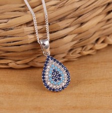 Solid 925 Sterling Silver CZ