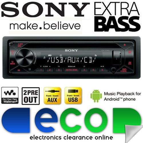 Sony mex n4300bt mp3 usb - sony,