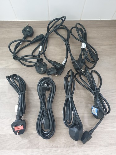Joblot kettle leads - 8x, power