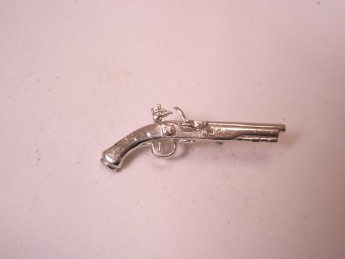 Flintlock pistol gun - flintlock,