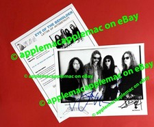METALLICA Signed 8x10 Photo IN