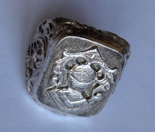 Vintage men signet ring - vintage,